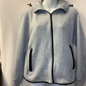 Uniqlo Hooded Zipper Sweatshirt Grey size Small